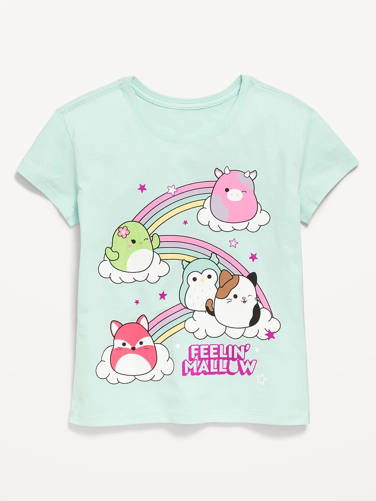 Squishmallows Graphic T-Shirt for Girls