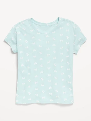 Printed Softest Short-Sleeve T-Shirt for Girls