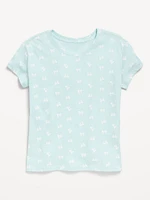 Printed Softest Short-Sleeve T-Shirt for Girls