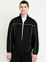 Nylon Track Jacket