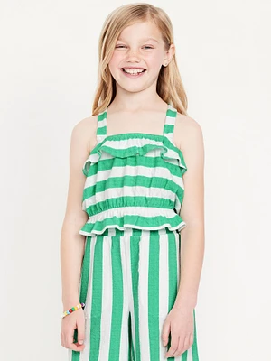 Striped Bubble Tank Top for Girls