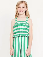Striped Bubble Tank Top for Girls