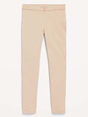 School Uniform Ponte-Knit Jeggings for Girls