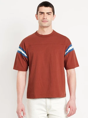 Heavyweight Football-Style T-Shirt