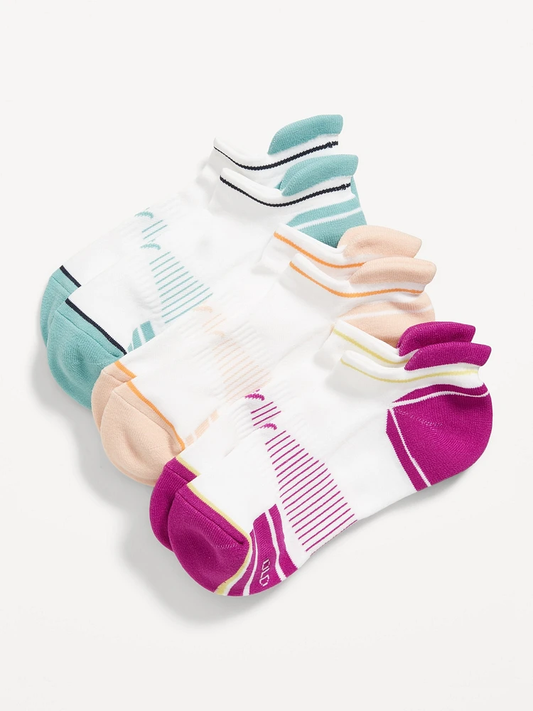 Athletic Ankle Socks 3-Pack for Women