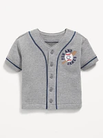 Fleece Baseball Shirt for Baby