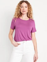 Luxe Crew-Neck T-Shirt
