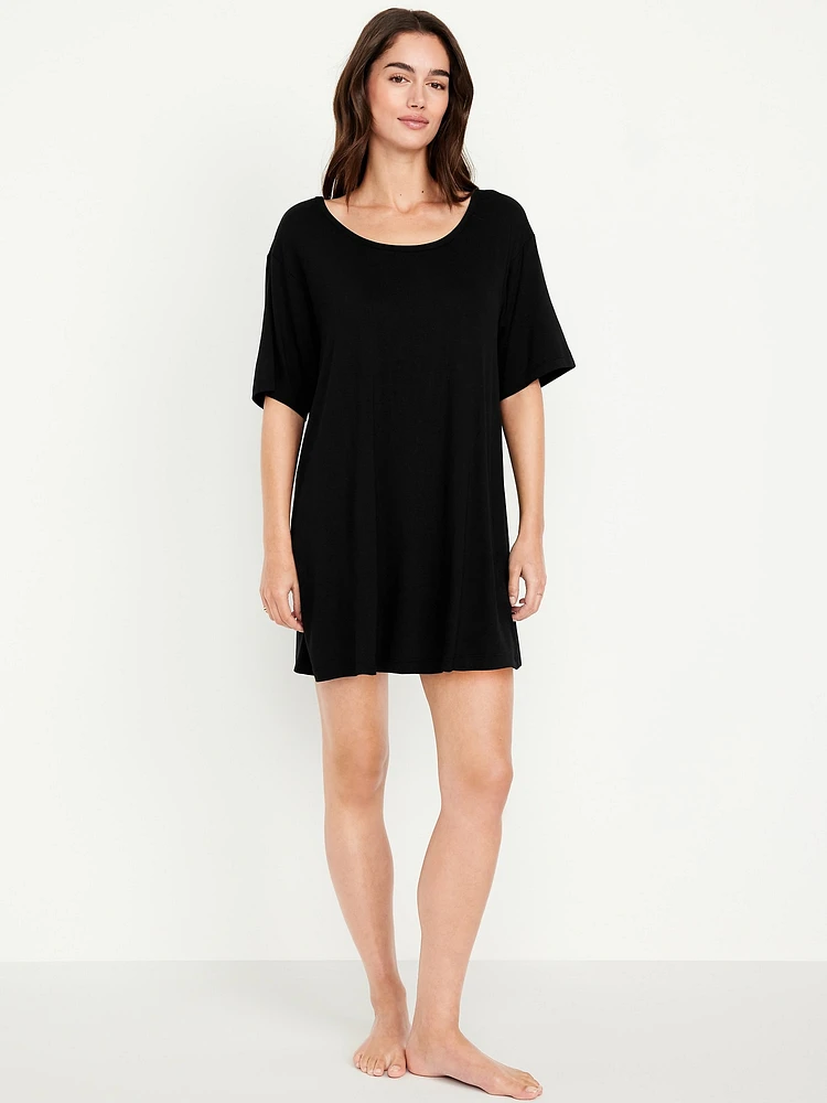 Knit Jersey Sleep Shirt