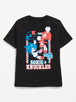 Sonic The Hedgehog Gender-Neutral Graphic T-Shirt for Kids