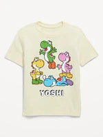 Super Mario Yoshi Gender-Neutral Graphic T-Shirt for Kids