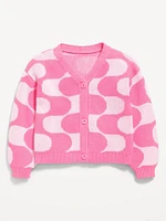 Button-Front Cardigan Sweater for Toddler Girls