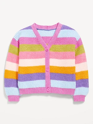 SoSoft Button-Front Cardigan Sweater for Toddler Girls