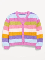 SoSoft Button-Front Cardigan Sweater for Toddler Girls
