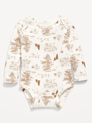 Disney Unisex Long-Sleeve Bodysuit for Baby