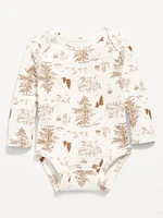 Disney Unisex Long-Sleeve Bodysuit for Baby
