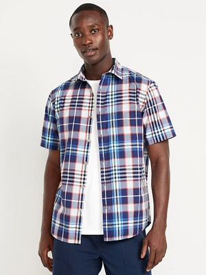 Classic Fit Everyday Plaid Shirt