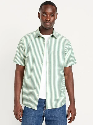 Classic Fit Everyday Striped Oxford Shirt