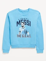 Messi Graphic Crew-Neck weatshirt for Boys