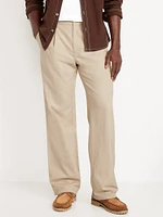 Baggy Pleated Chino Pants