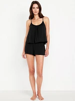 Knit Jersey Sleep Short Set
