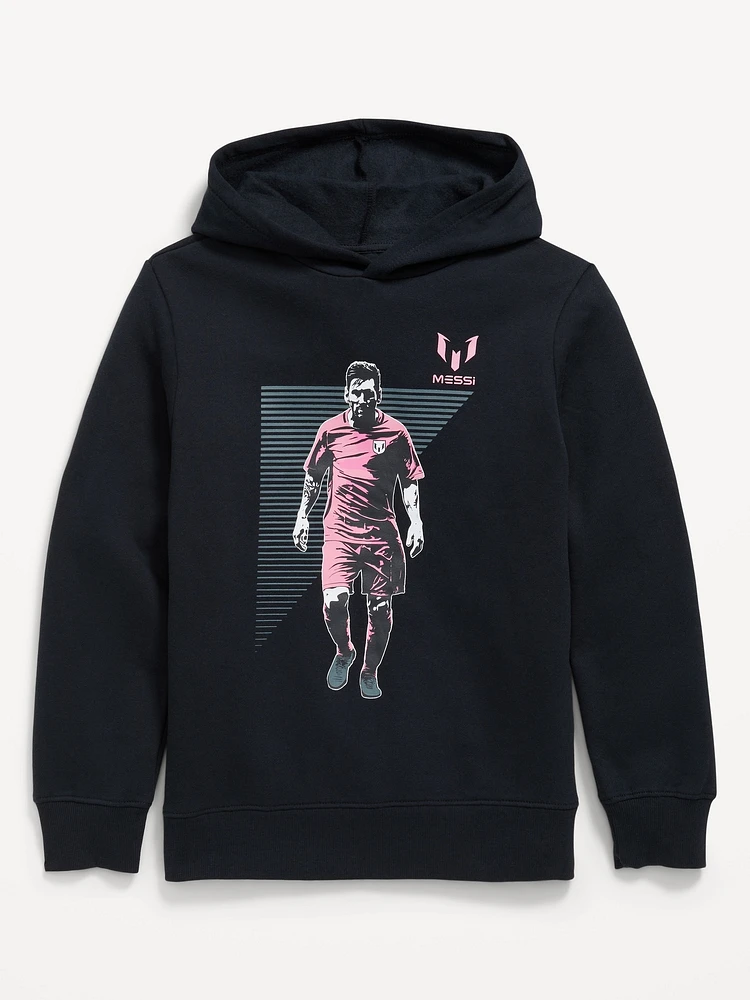 Messi Graphic Pullover Hoodie for Boys