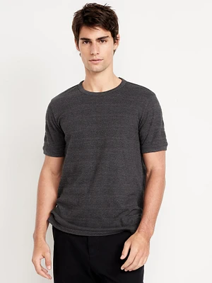 Crew-Neck Pique T-Shirt