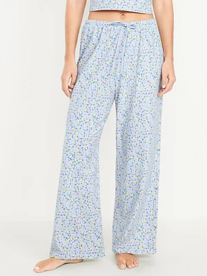 High-Waisted Slouchy Lounge Pants