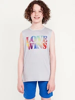 CloudMotion Graphic Performance Tank Top for Boys