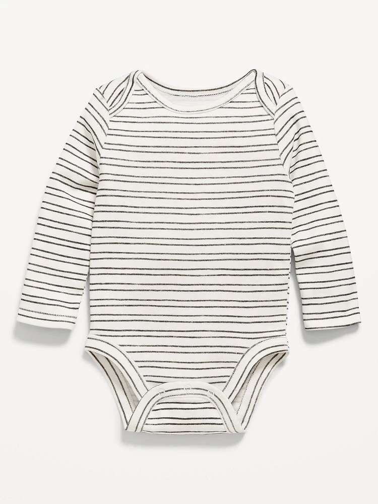 Printed Long-Sleeve Bodysuit for Baby