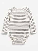 Printed Long-Sleeve Bodysuit for Baby