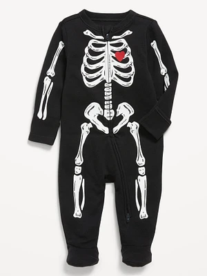 Snug-Fit 2-Way-Zip Footed One-Piece for Baby