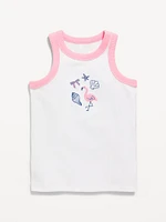 Fitted Ribbed Tank Top for Girls