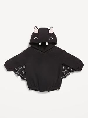 Hooded Critter Fleece One-Piece Romper for Baby