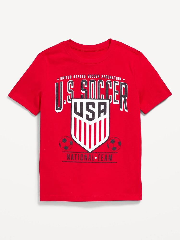 U.S. Soccer Gender-Neutral Graphic T-Shirt for Kids