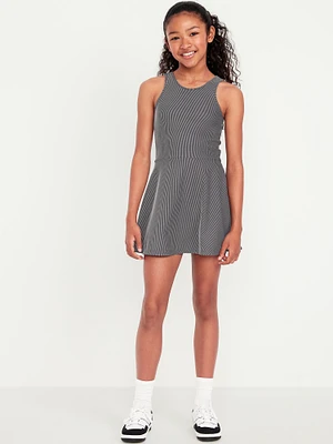 PowerSoft Sleeveless Ribbed Athletic Dress for Girls