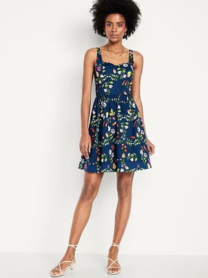 Fit & Flare Cami Mini Dress