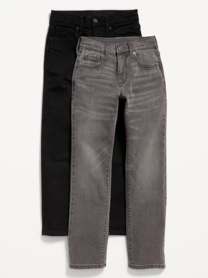 Straight-Leg Built-In Flex Jeans 2-Pack for Boys