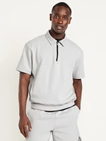 Dynamic Fleece Quarter-Zip Polo