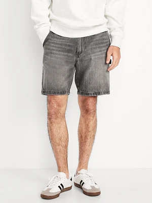 Loose Jean Carpenter Shorts - 9-inch inseam