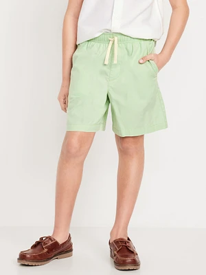 Above Knee Twill Pull-On Shorts for Boys