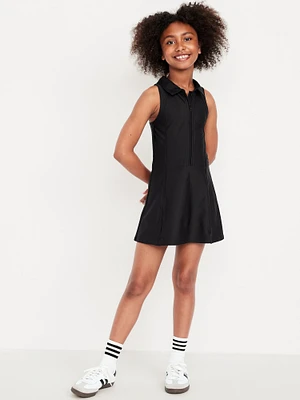 PowerSoft Sleeveless Polo Athletic Dress for Girls