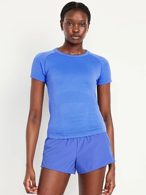 Fluid Seamless Fitted T-Shirt
