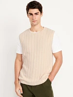 Ribbed Sweater Vest