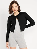 CloudComfy Cropped Cardigan