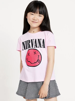 Nirvana Graphic T-Shirt for Girls