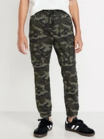 Built-In Flex Twill Cargo Jogger Pants for Boys