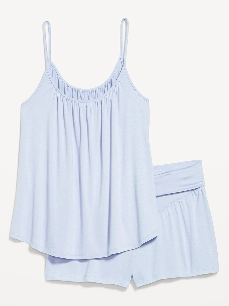 Maternity Knit Jersey Pajama Set