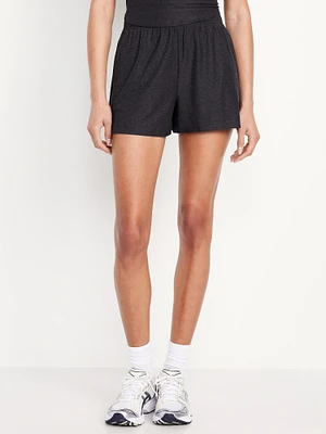High-Waisted CloudMotion Shorts - 3-inch inseam
