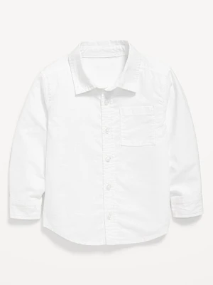Long-Sleeve Oxford Shirt for Toddler Boys