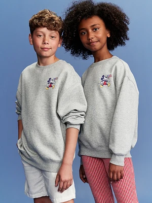 Old Navy x Disney Mickey Mouse Flag Graphic Crew-Neck Sweatshirt for Boys
